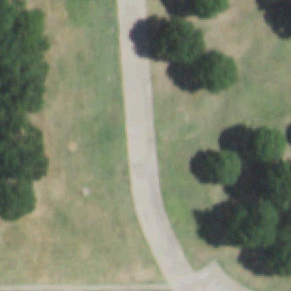 Aerial view of Bradfield Park