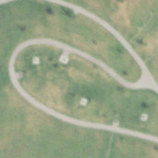Aerial photo of Brays Bayou Park