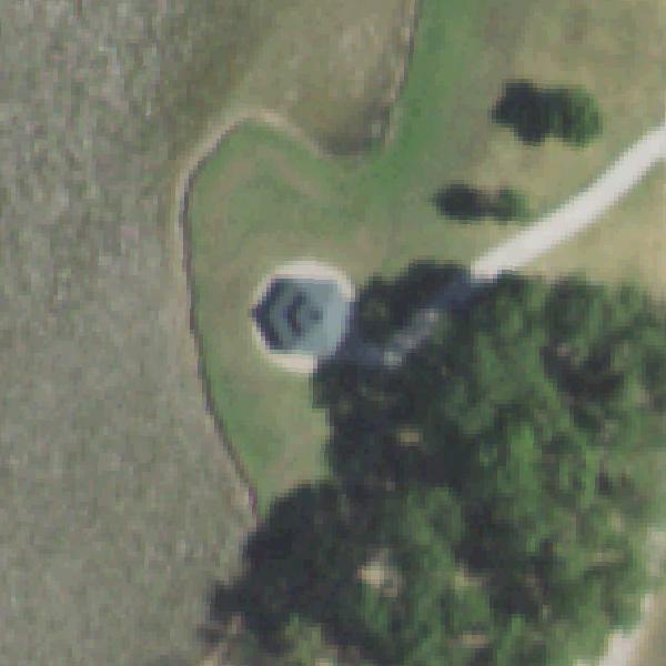 Aerial view of Breckinridge Park Gazebo