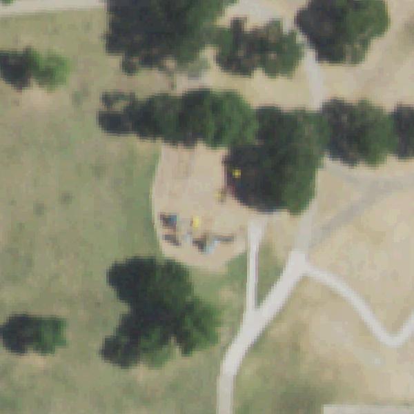 Aerial view of Breckinridge Park Playground