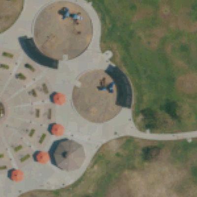 Aerial view of Breen Park