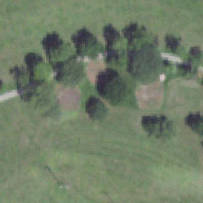 Aerial photo of Brentwood Park