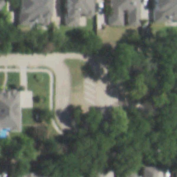 Aerial view of Brentwood Park