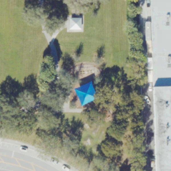 Aerial view of Briar Bay Park