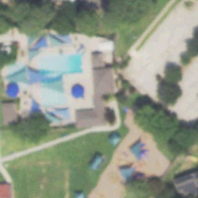 Aerial photo of Bridgestone Neighborhood Park