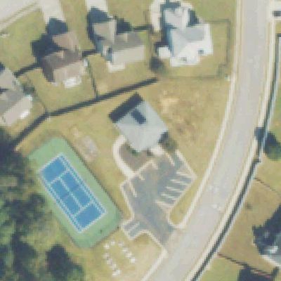 Aerial view of Bridlewood Park Clubhouse