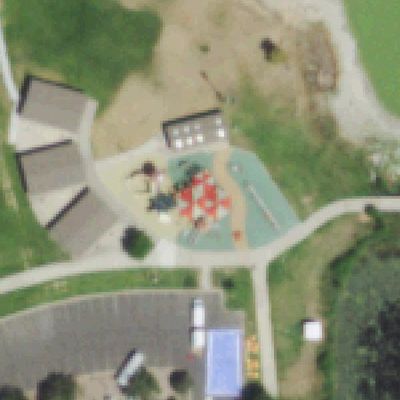 Aerial photo of Brighton Park