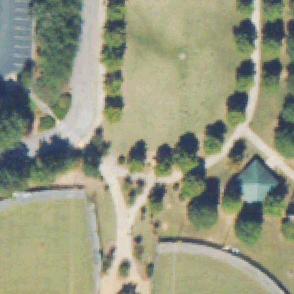 Aerial view of Brinkley Park