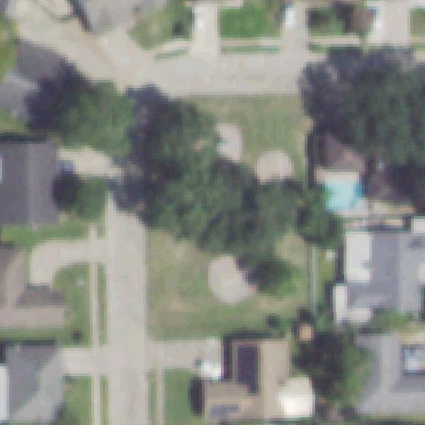 Aerial photo of Brookhollow Park