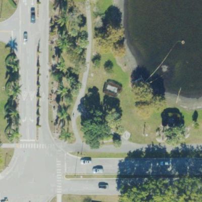 Aerial view of Broward College Exercise Park