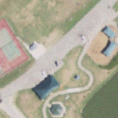 Aerial view of Bruce Central Park