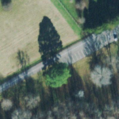 Aerial photo of Brush Creek Recreational Area