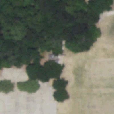 Aerial view of Bruton Park