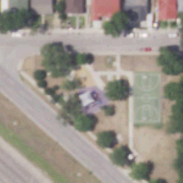 Aerial photo of Buckeye Park