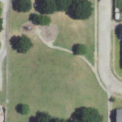 Aerial view of Buddy Graham Park