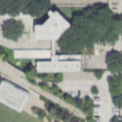 Aerial photo of Buffalo Bayou Park