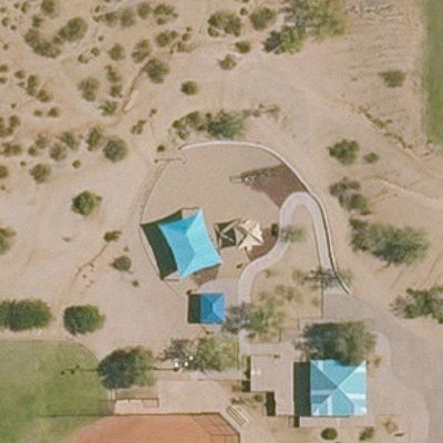 Aerial view of Buffalo Ridge Park