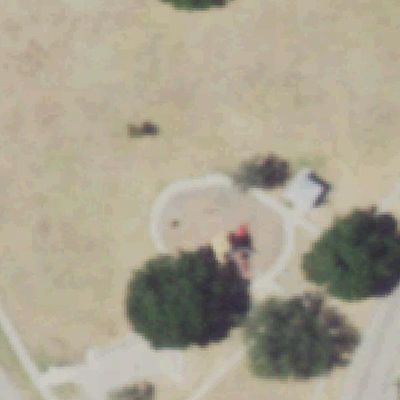 Aerial view of Burl L. Wilkes Park