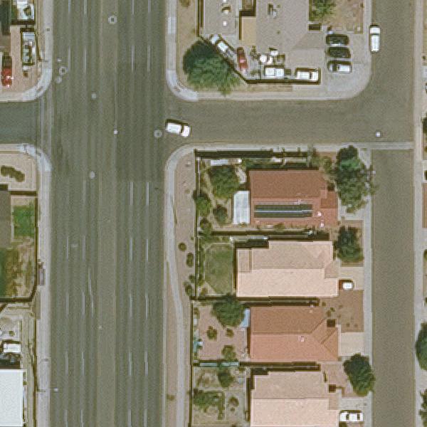 Aerial view of Cactus Park Community
