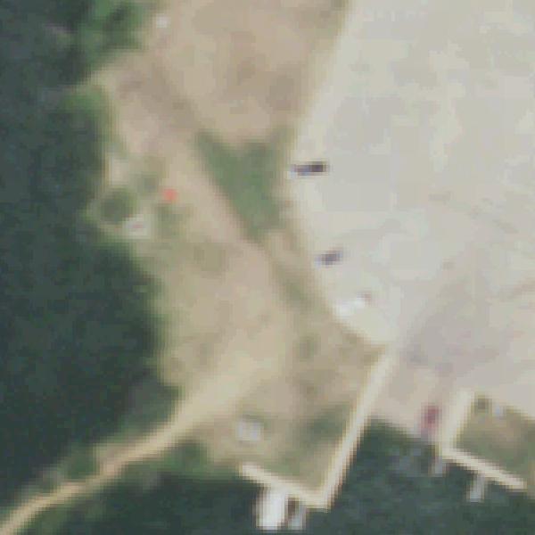 Aerial photo of Calaveras Lake Park