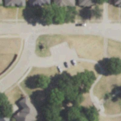 Aerial view of Calf Pasture Park