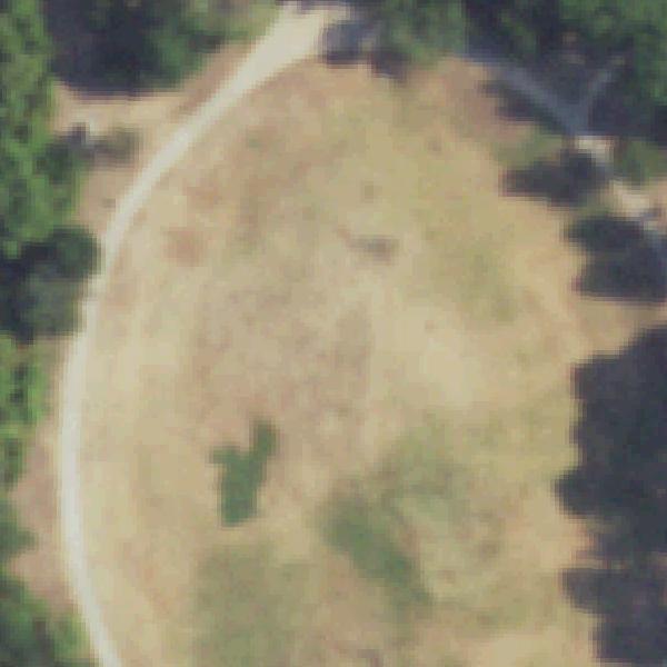 Aerial view of California Lane Park