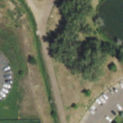 Aerial photo of Camenisch Park
