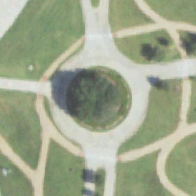 Aerial photo of Camp Sienna