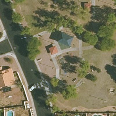 Aerial view of Campbell Park