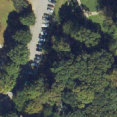 Aerial view of Candler Park