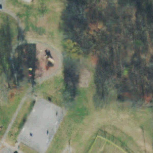 Aerial photo of Cane Ridge Park