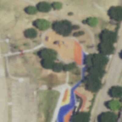 Aerial view of Cannaday Recreation Area