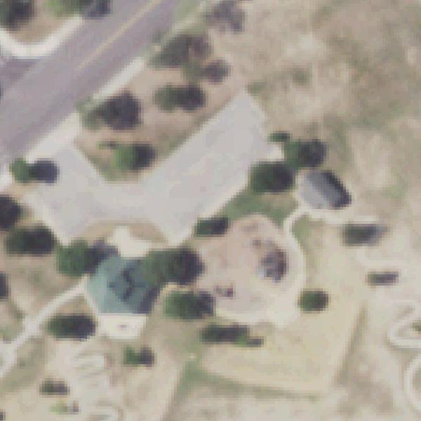 Aerial photo of Canyon Crossing Subdivision Park