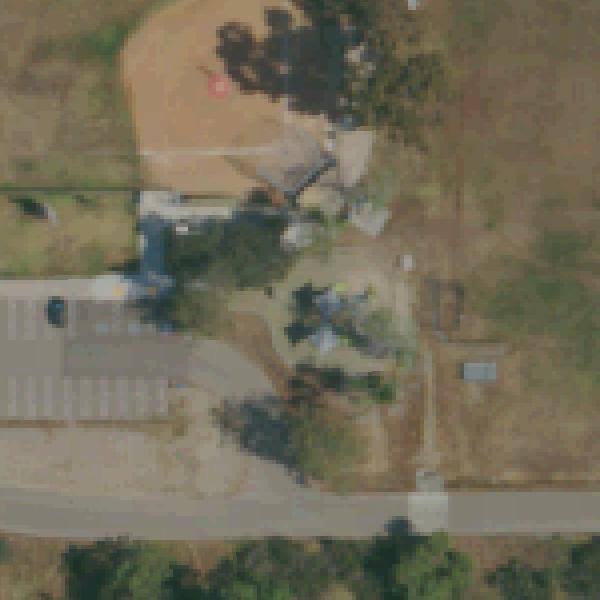 Aerial view of Canyonside Playground