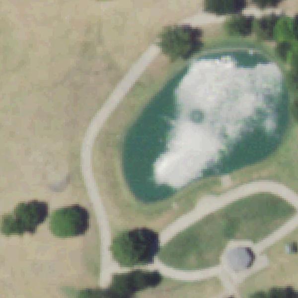 Aerial view of Carl Knox, Jr. Park