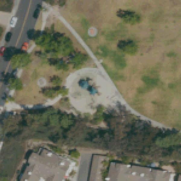 Aerial view of Carmel Grove Park