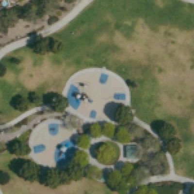 Aerial view of Carmel Knolls Park