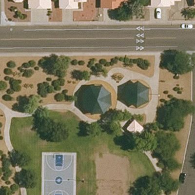 Aerial view of Carmel Park