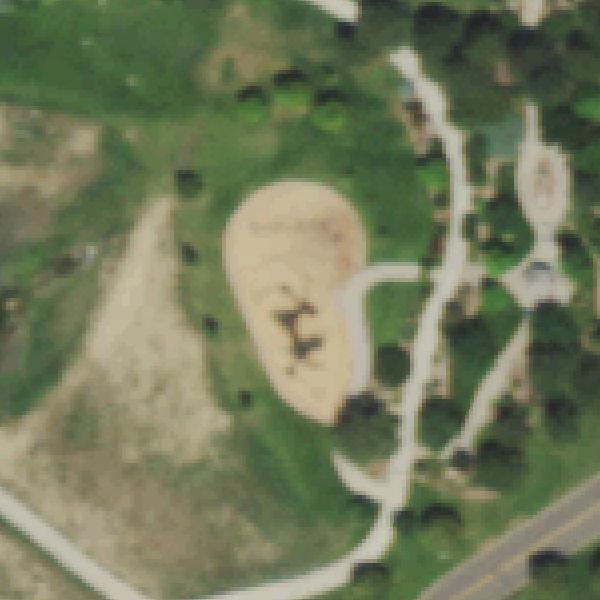 Aerial photo of Carpenter Park Fields