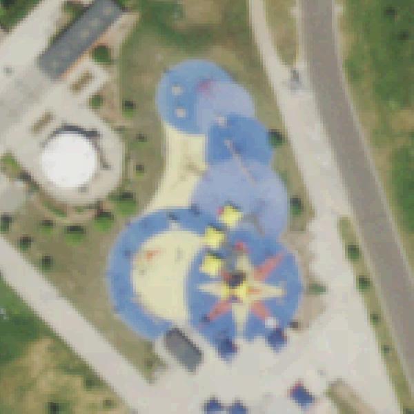 Aerial photo of Carpenter Park