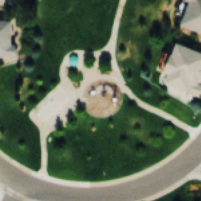Aerial photo of Carriage Club Estates Park Playground