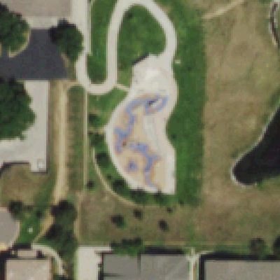 Aerial photo of Carson Park