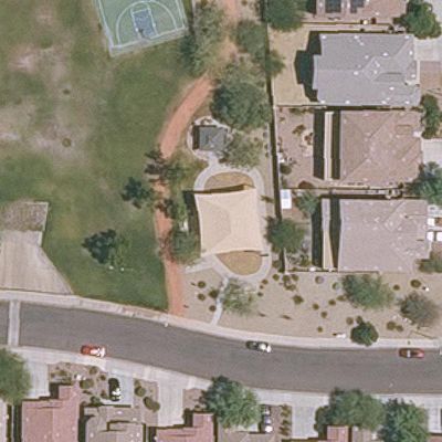 Aerial view of Casa Del Rey Carlota Playground