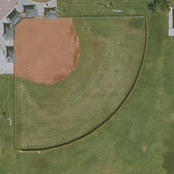 Aerial view of Cashion Community Park