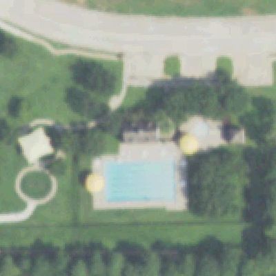 Aerial photo of CASTLE ROCK SWIMMING POOL