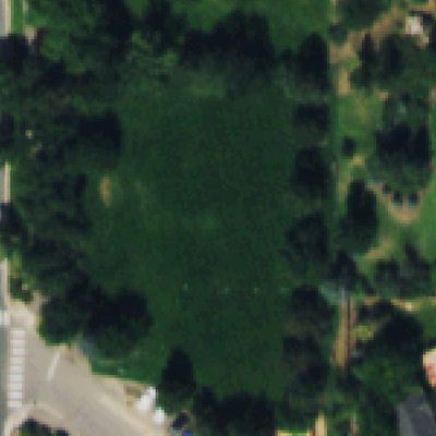 Aerial photo of Castlewood Park