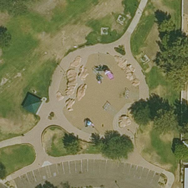 Aerial view of Cave Creek Park - Larkspur