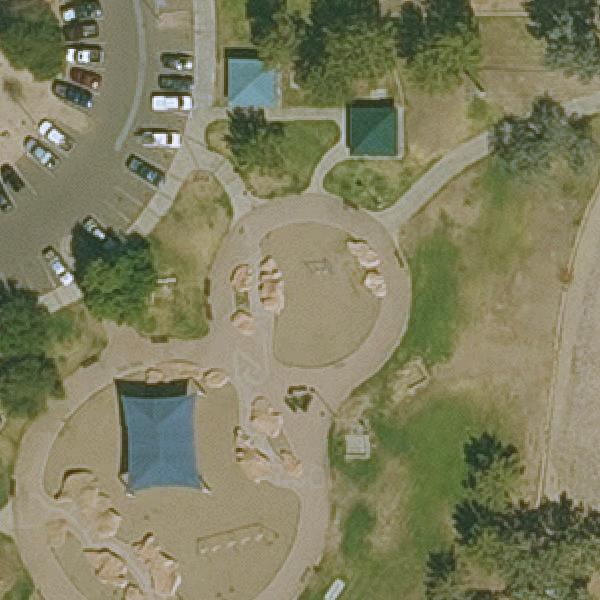 Aerial view of Cave Creek Park - Sweetwater