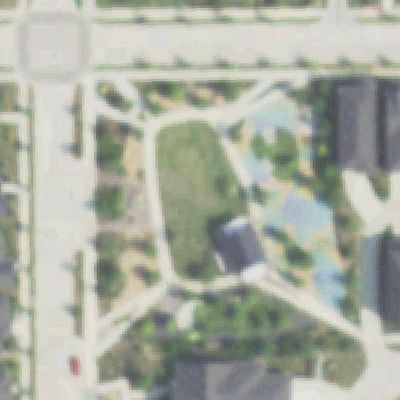 Aerial photo of Celebration Park