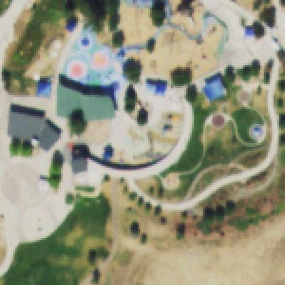 Aerial photo of Centennial Center Park
